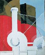 Charles Demuth Paquebot oil